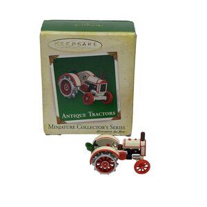VTG Hallmark Keepsake Ornament Antique Tractor Miniature Collectors Series 2"
